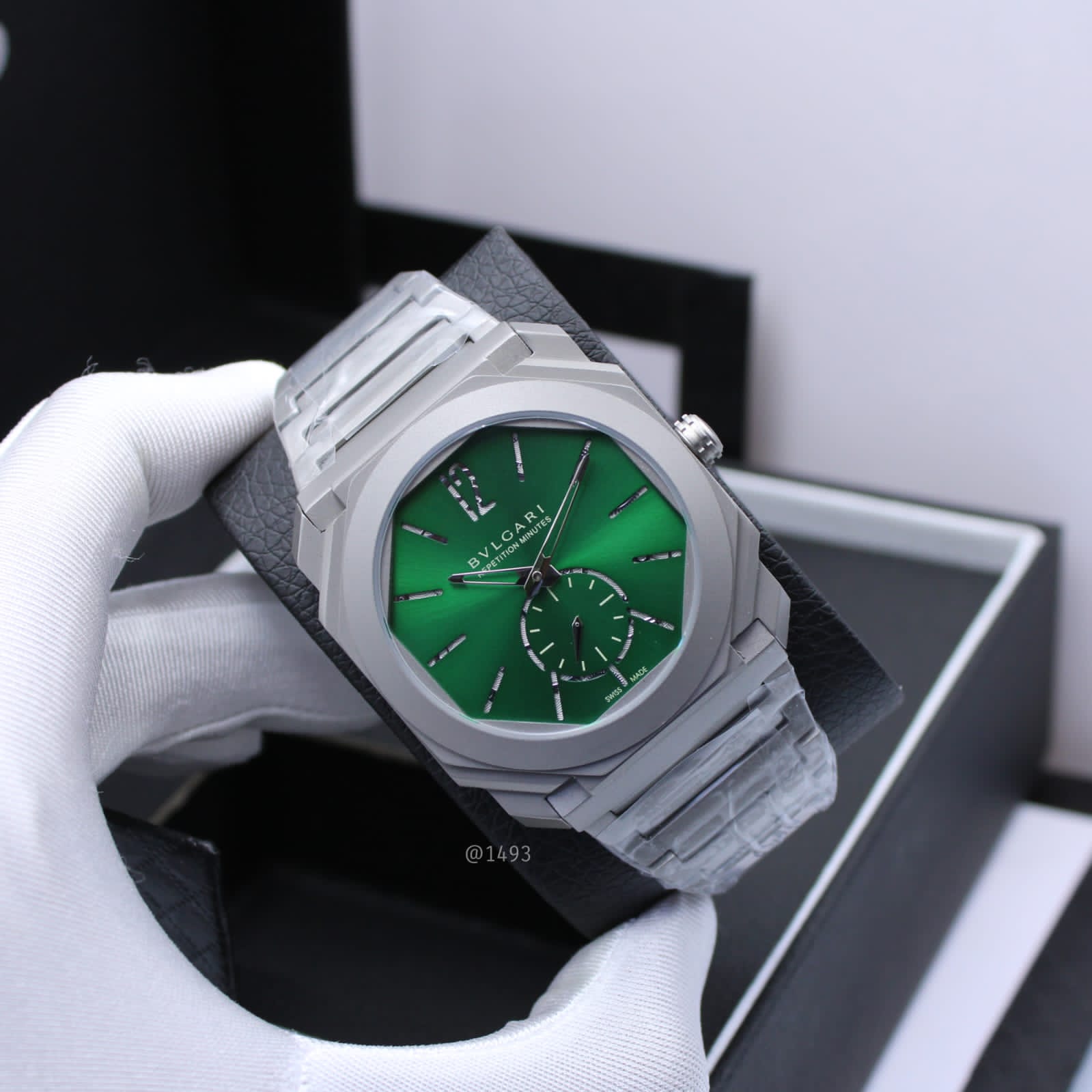 Bvlgari Octo Roma Finissimo Steel Green Dial