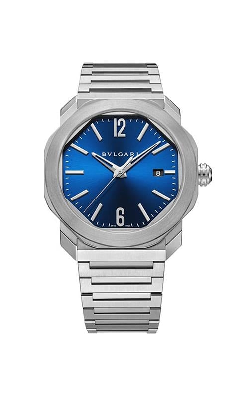 Bvlgari Octo Roma Blue Dial