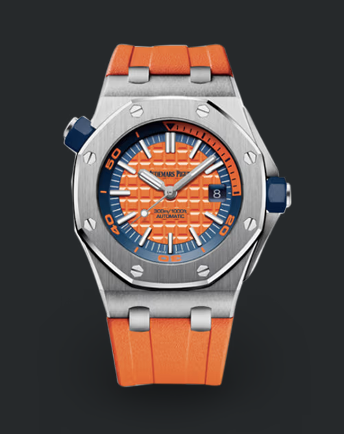 Audemars Piguet Royal Oak Offshore Diver Orange Blue