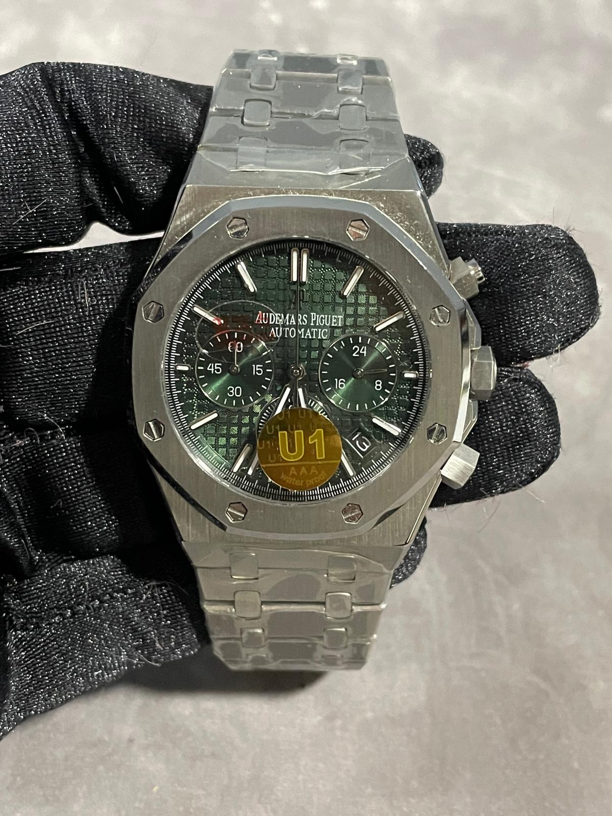 Audemars Piguet Royal Oak Steel Chronograph Green Dial