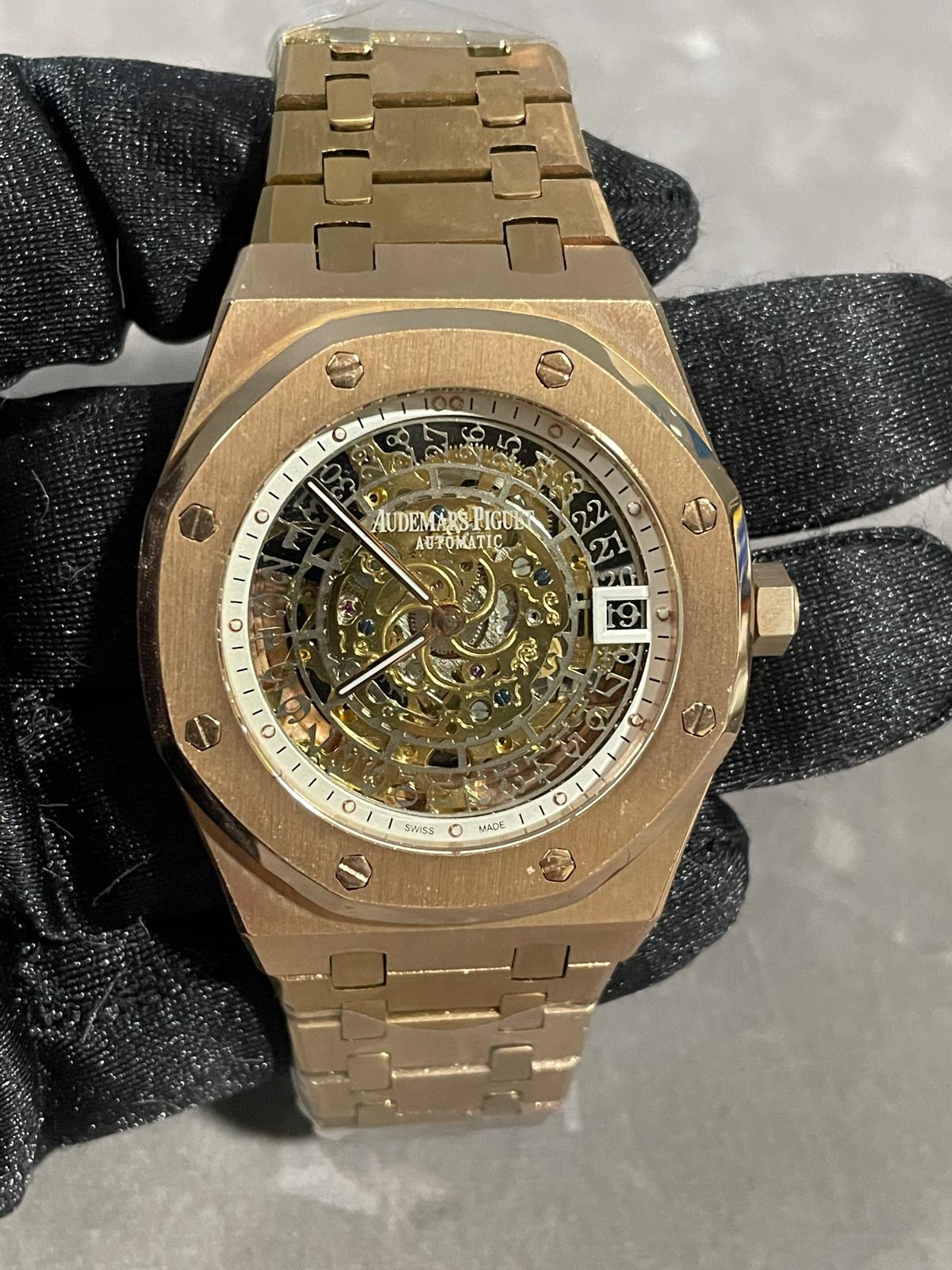 Audemars Piguet RoyalOak Skeleton Tourbillon White