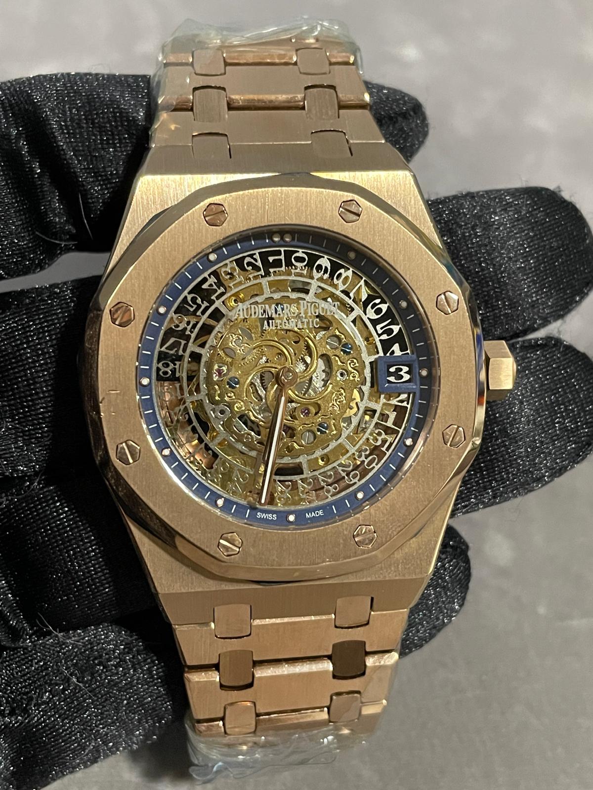 Audemars Piguet Royal Oak Skeleton Tourbillon Blue