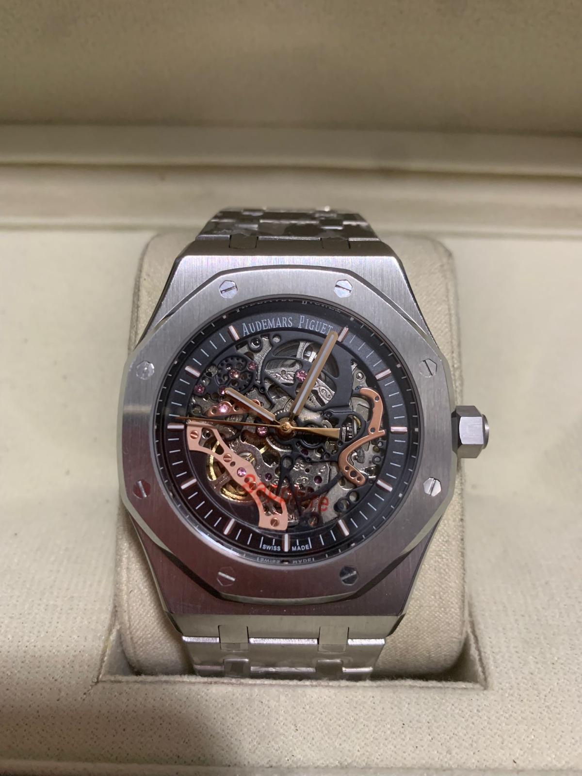 Audemars Piguet Royal Oak Skeleton Black Gold
