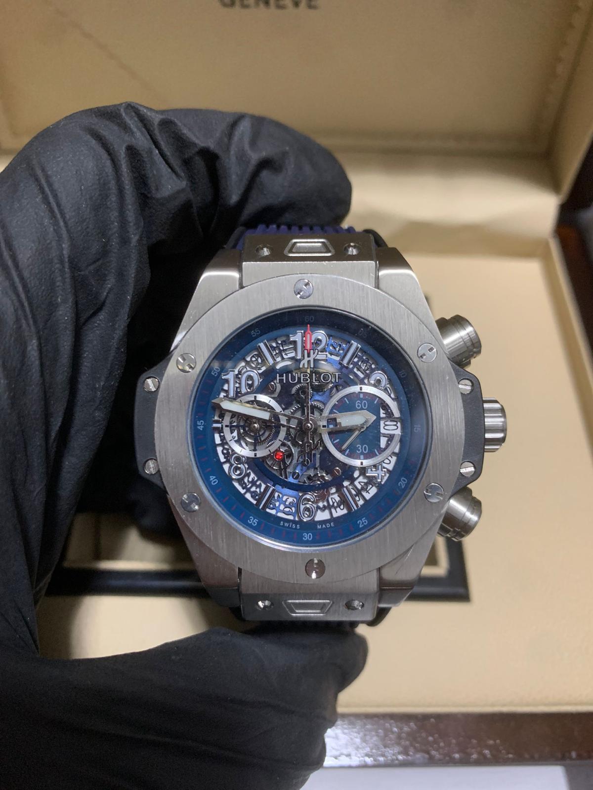 Big Bang Unico Titanium Blue Ceramic