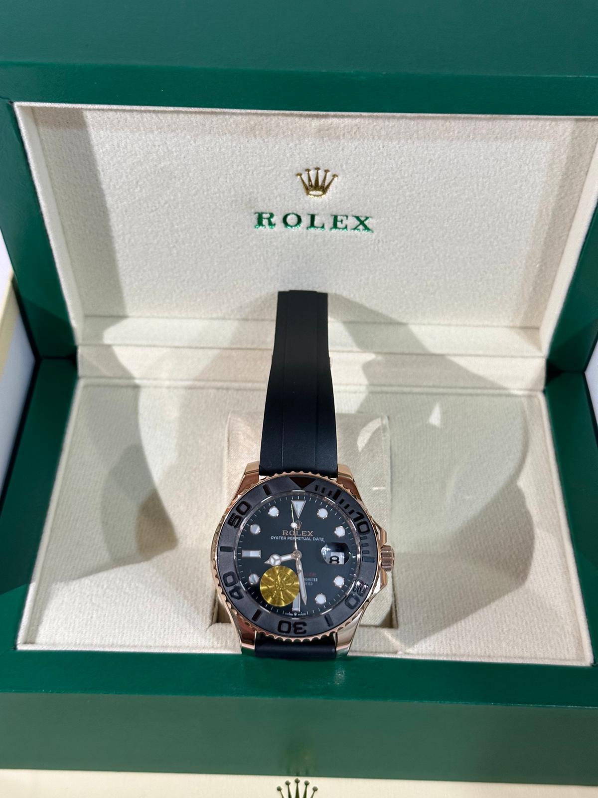 Rolex Yacht-Master Gold Black Dial