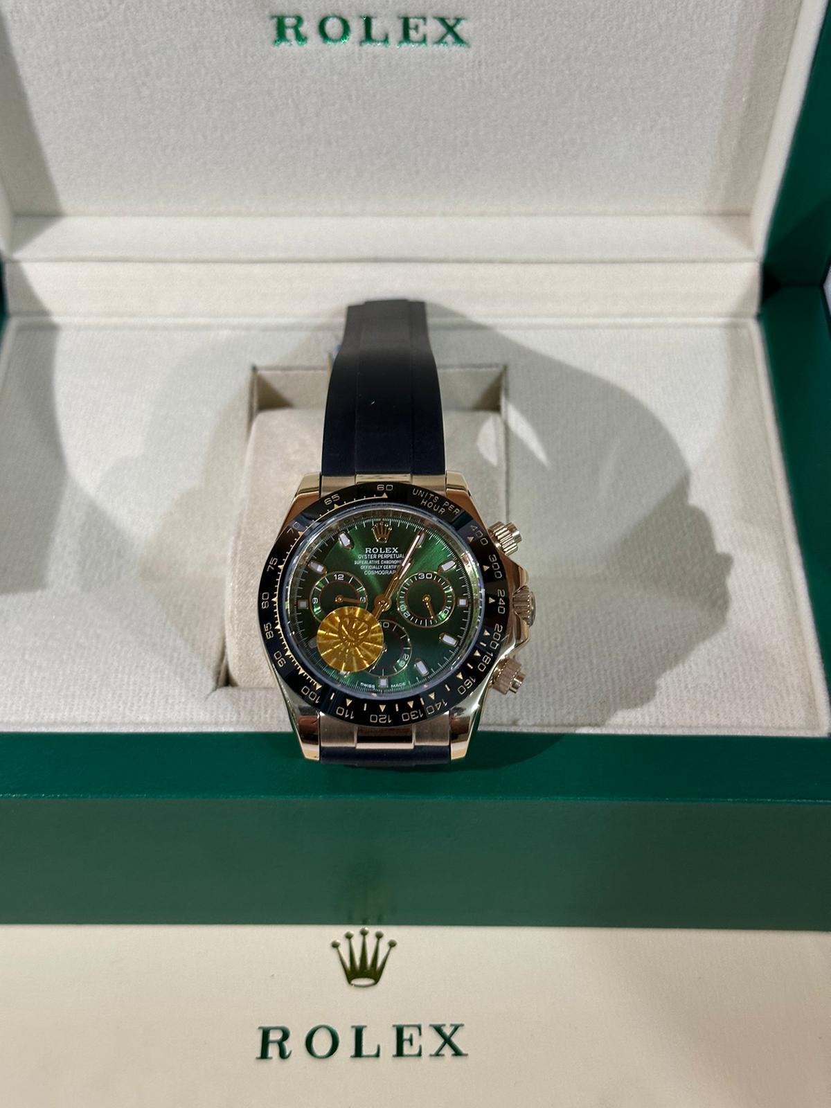 Rolex Daytona Cosmograph Gold Green