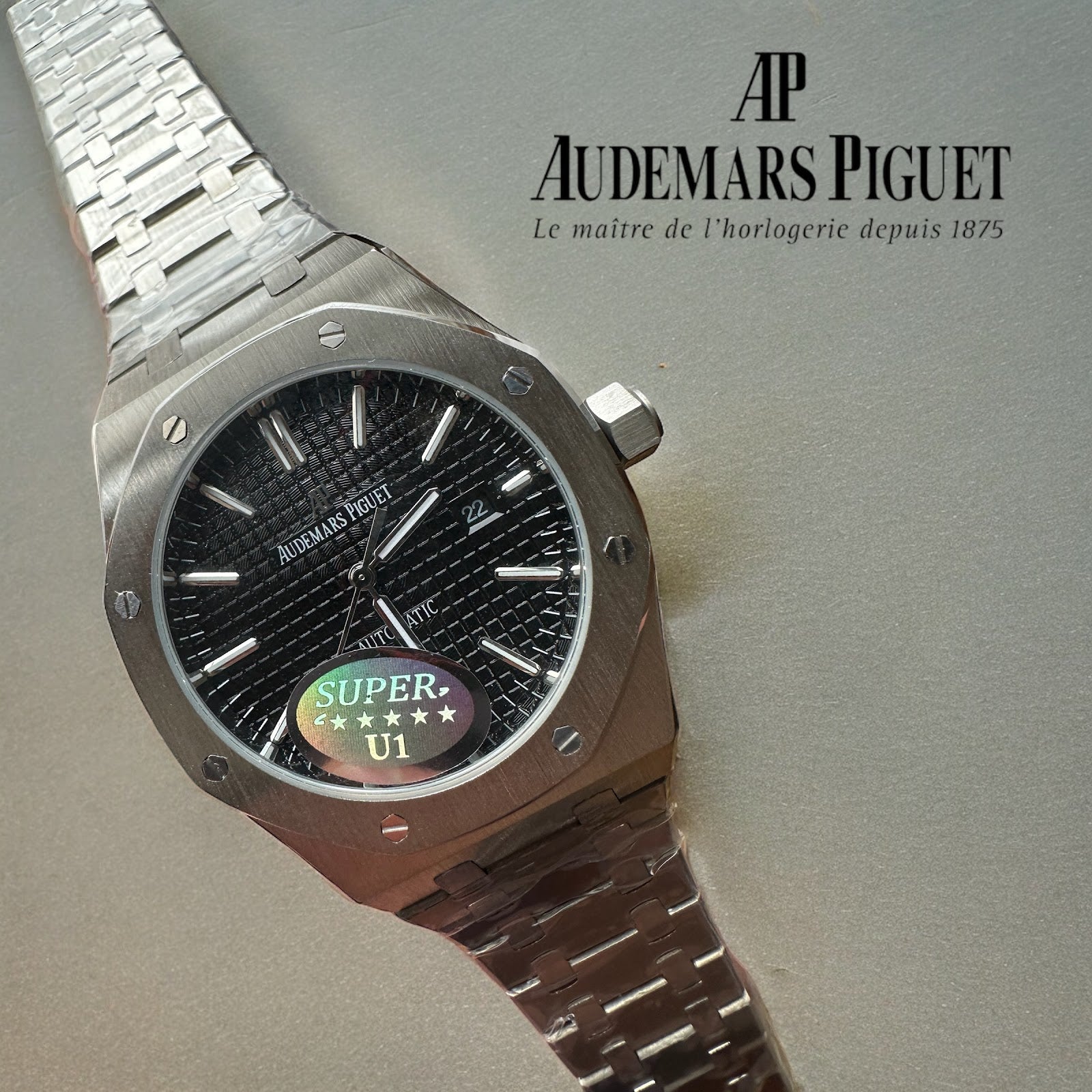 Audemars Piguet Royal Oak Offshore Silver Black Dial