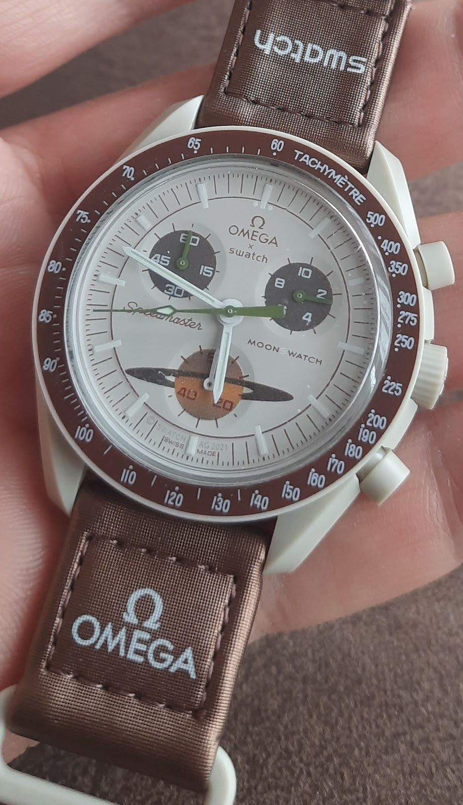 Swatch x OMEGA MoonSwatch Mission to Saturn