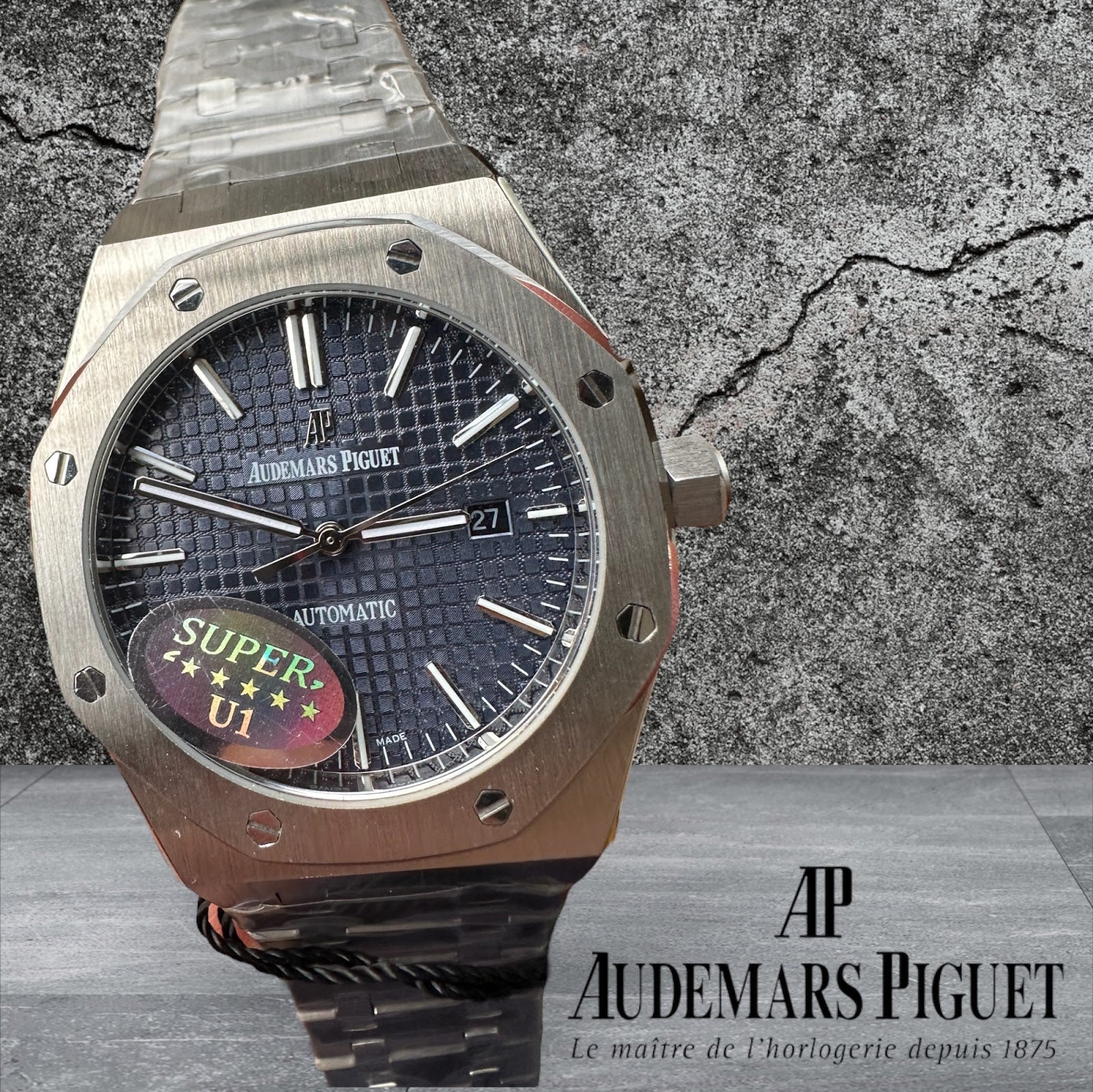 Audemars Piguet Royal Oak Offshore Titanium Navy Blue Dial