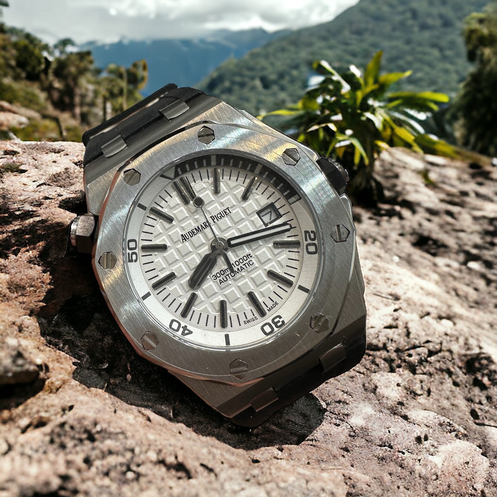 Audemars Piguet Royal Oak Offshore Diver White Dial