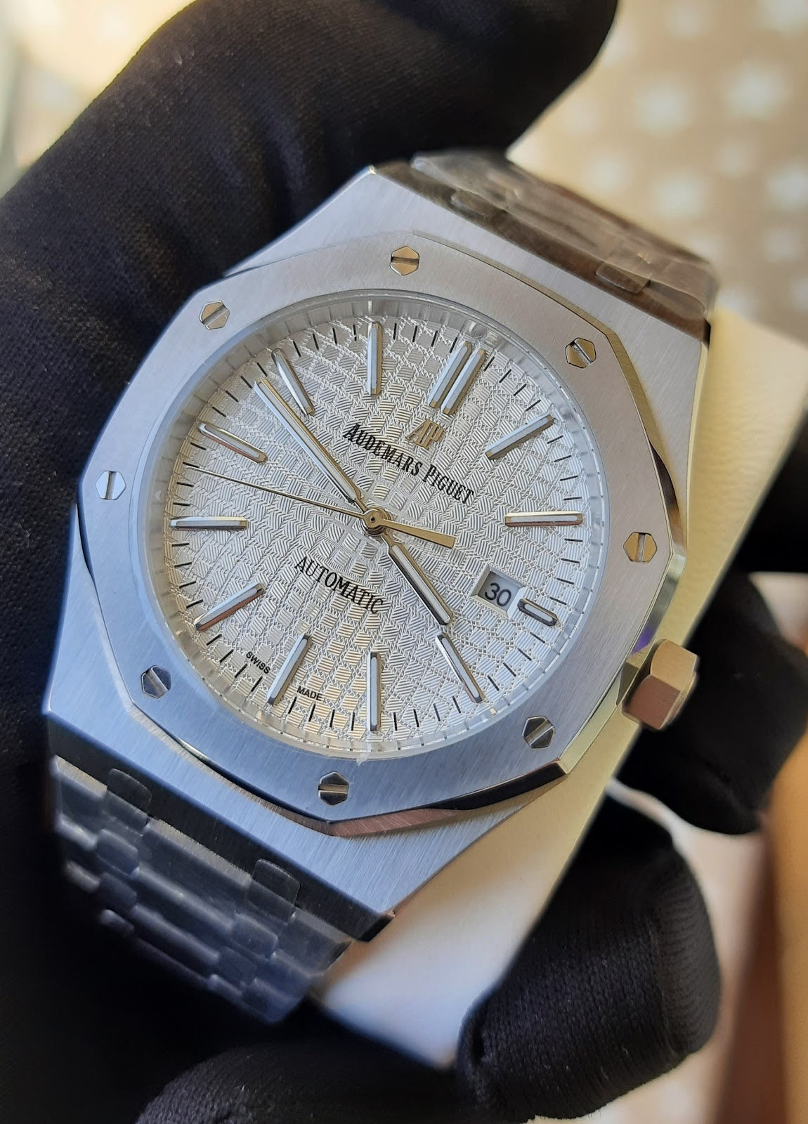 Audemars Piguet Royal Oak Offshore Titanium White Dial