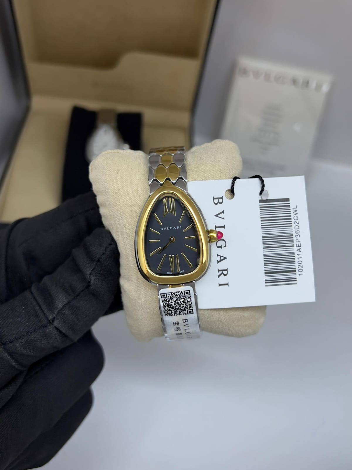 Bvlgari Serpenti Seduttori Steel Gold