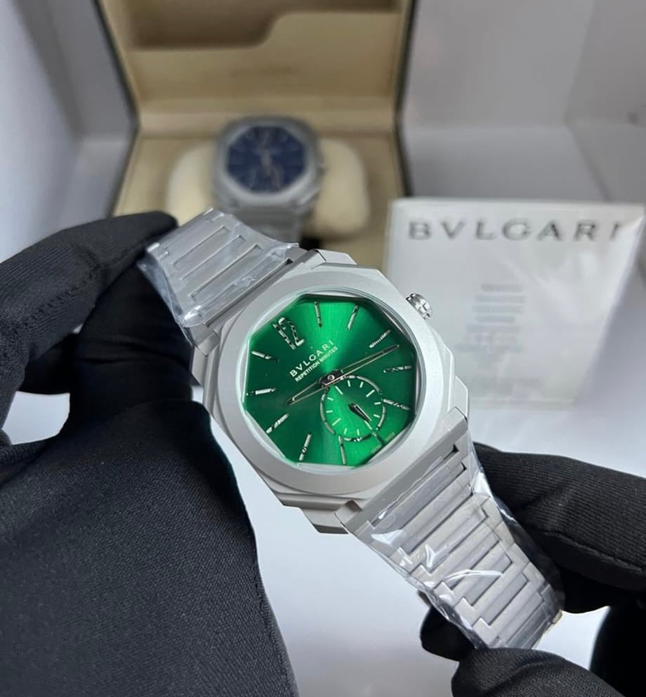 Bvlgari Octo Roma Finissimo Steel Green Dial